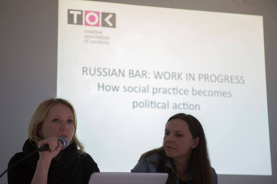 TOK conducts a presentation at Small Projects, Tromso, Norway in 2015