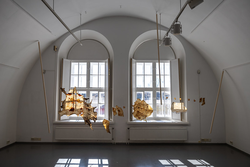 Imane Zoubai at HIAP Open Studios / Winter 2025.